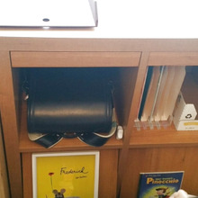 面倒な教科書収納、一時置き場で解決!