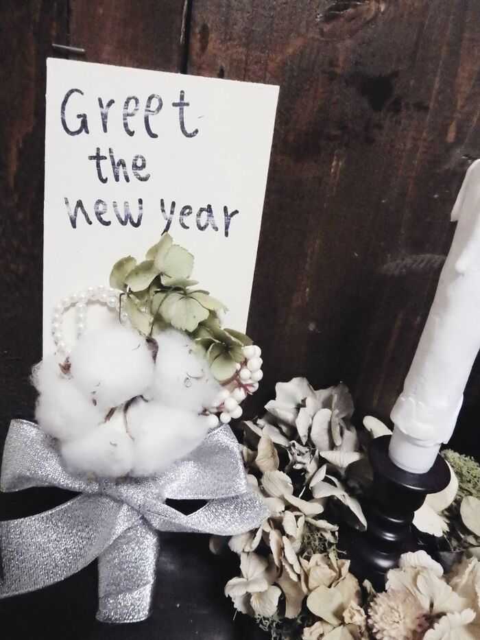 クリスマスでも使えるダイソー羽子板のリメイク!