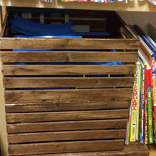 トミカ、プラレールのレールの収納場所