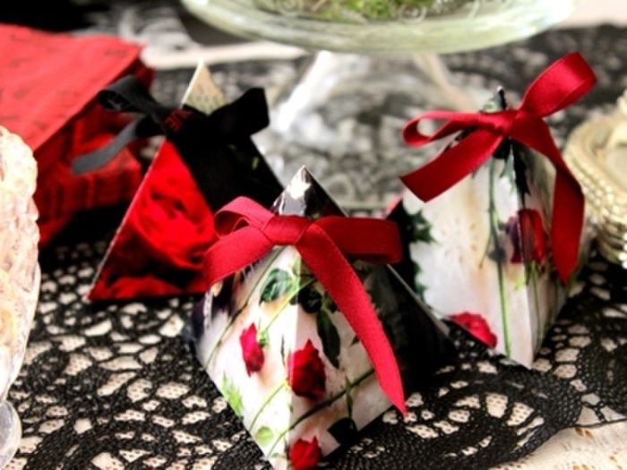 テーブルコーディネートに合わせたラッピングで、思い出をおみやげに♪