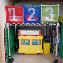 おもちゃ収納② IKEAのボックス活用 ときどきあそぶものは押し入れの中で管理