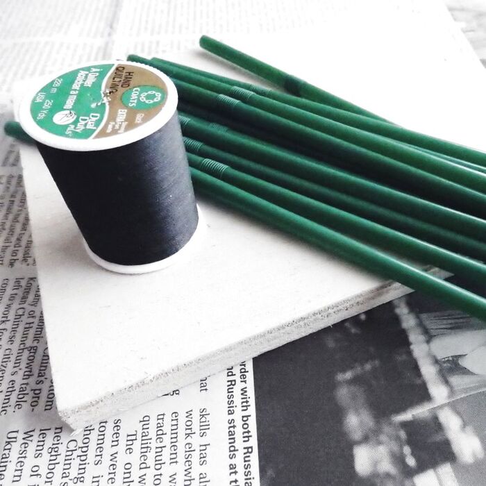 ①ストローヒンメリの作り方