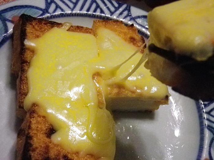 豆腐チーズをちょこっとアレンジ！厚揚げで作ってみました。