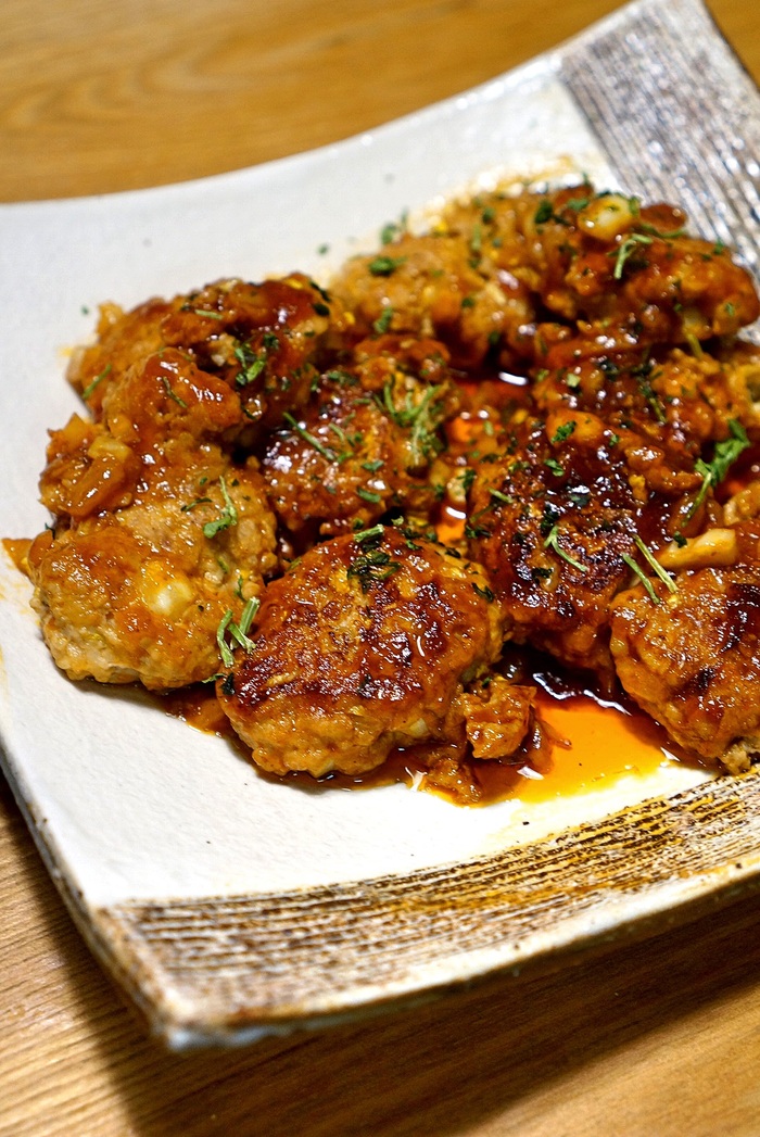 お鍋だけじゃない。白菜シャキシャキの豚肉バーグ
