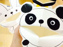 ゆるーいけど大活躍♪牛乳パックパペット