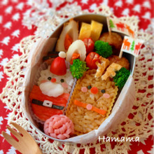 カップで簡単に♡サンタとトナカイ♡