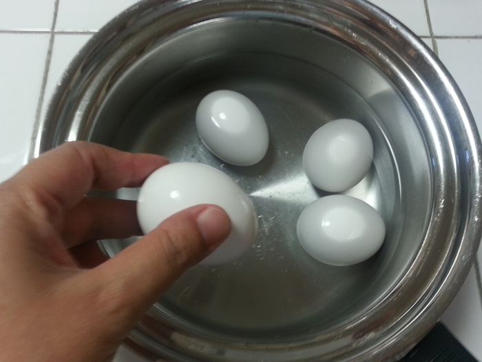 「ゆでたまごっこ」の作り方