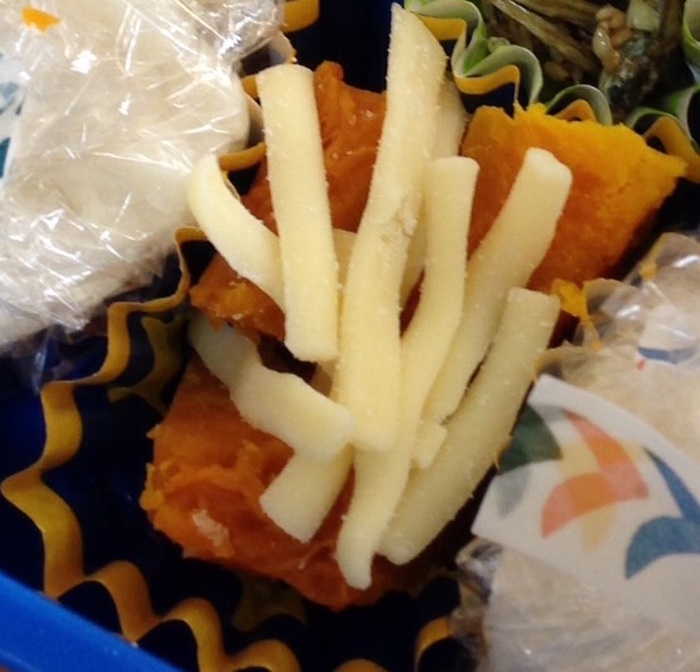 カボチャのチーズかけ♪