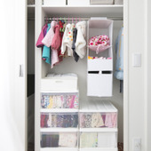 ギュウギュウ子どもクローゼットをニトリで劇的改造!