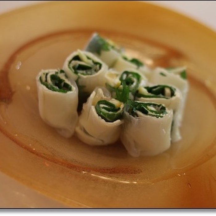 チーズとレモンの生春巻き☆ハニー風味♪