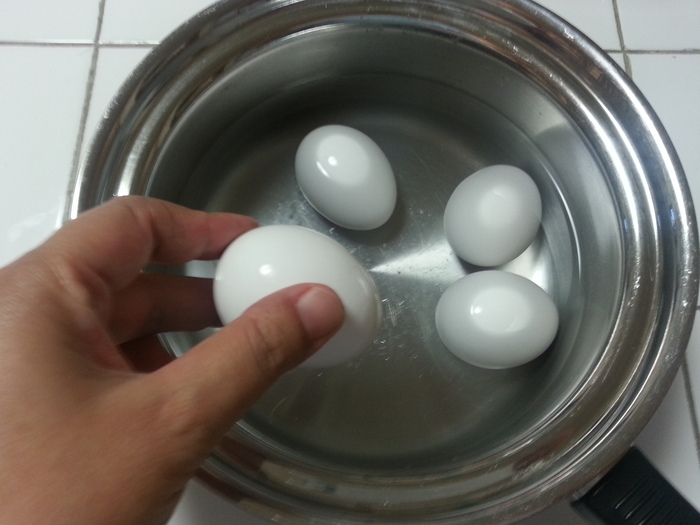 「ゆでたまごっこドラえもん」作り方