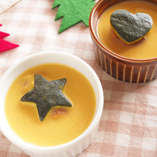 コーンとかぼちゃのポタージュ☆クリスマスバージョン