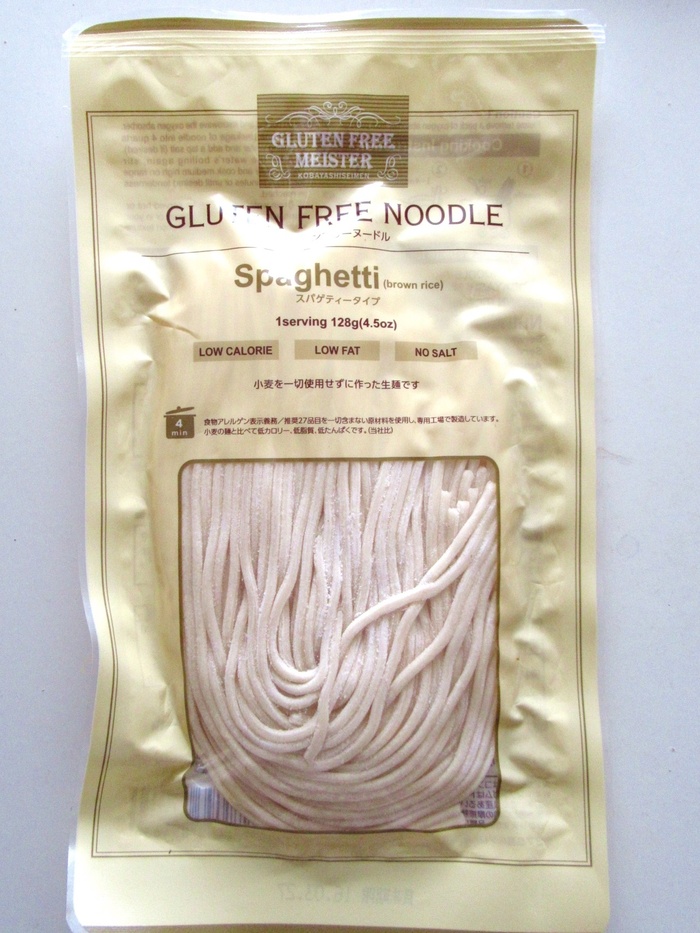 小林生麺さんの玄米スパゲッティ