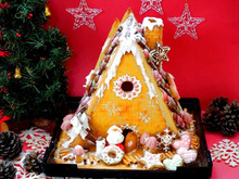 ヘクセンハウス(お菓子の家)のラッピング♪