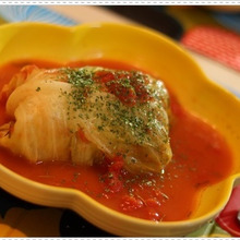 ごちそう感たっぷり!ビッグなロールキャベツ♪ローズマリー風味☆