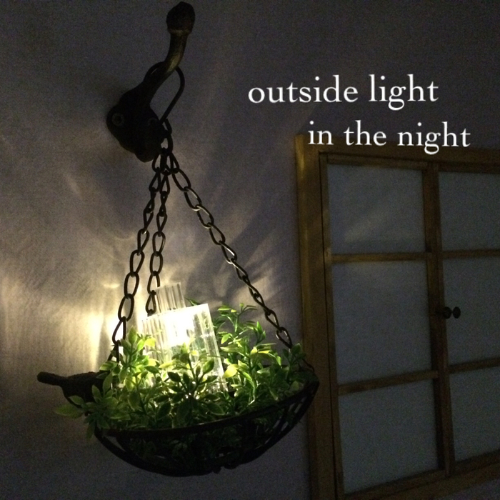 100均で♫外灯風チェーンライトの作り方