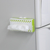 ティッシュは「壁ピタ」!狭くてもオッケーな収納便利グッズ