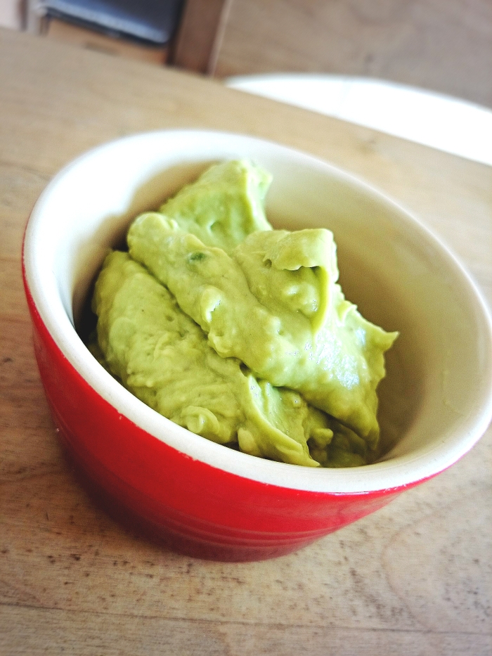 アボカドソースの完成♪