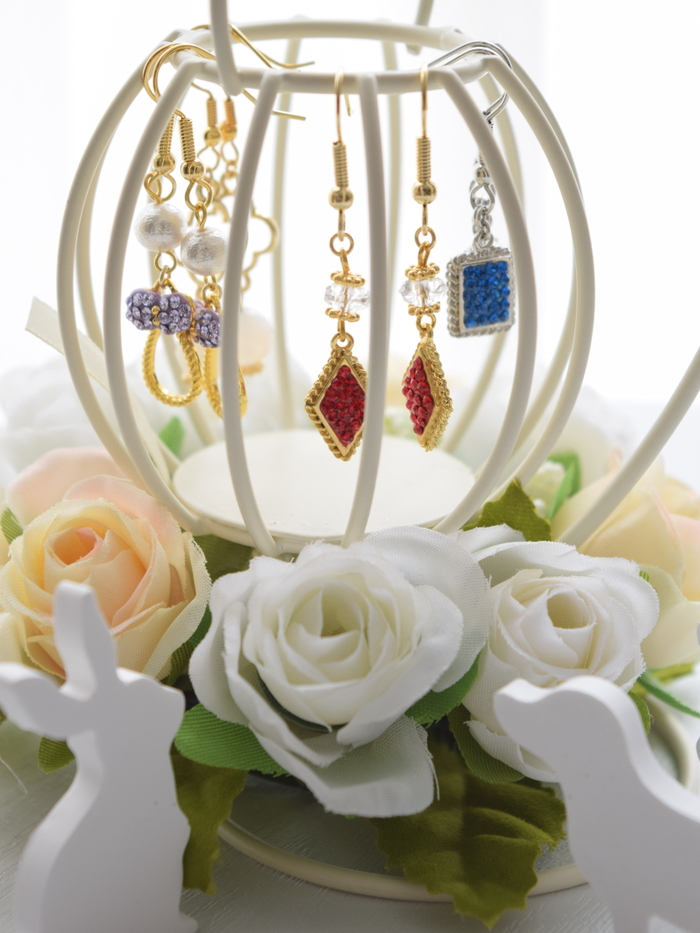 ある時はピアスをかけて