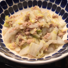 我が家の冬の定番☆白菜とツナの簡単炒め