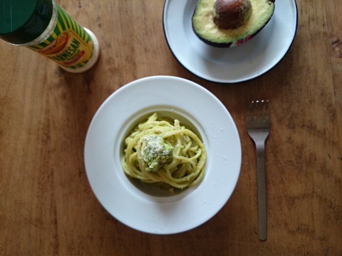 仕上げに粉チーズをかけても美味しいです