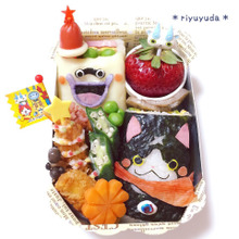 おにぎらずなフユニャン&ウィスパー☆