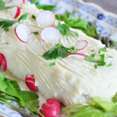 「これ何?」って絶対聞かれる、マッシュポテトで飾ったミートローフ