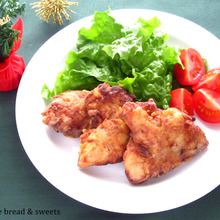 米粉でサクサク♪塩麹でジューシーな♪フライドチキン