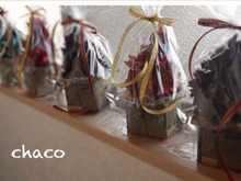 もらってうれしい牛乳パッククリスマスラッピング♪