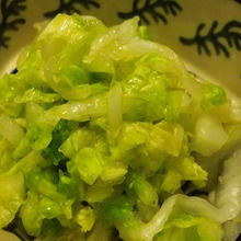 ごま油の香りが旨い♪白菜でもう一品