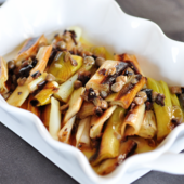 長ねぎのいちばんおいしい食べ方どうぞ「長ねぎのマリネ」