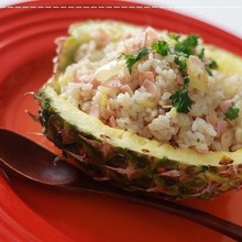 クリスマスメニューにも♪パイナップルライス☆