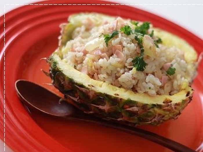 クリスマスメニューにも♪パイナップルライス☆