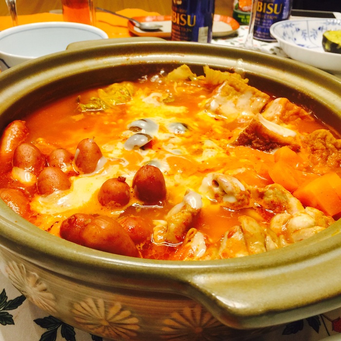 さらに、メインディッシュ②トマト鍋