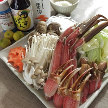 こだわりの食べ方でほっこりカニ鍋♪