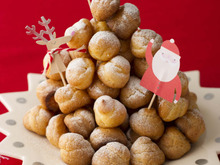 Xmas直前でも間に合う! ホットケーキミックスで本格「クロカンブッシュ」