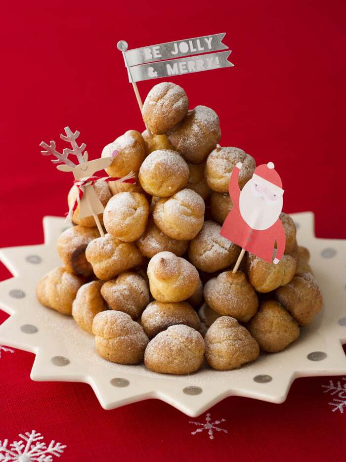 Xmas直前でも間に合う! ホットケーキミックスで本格「クロカンブッシュ」