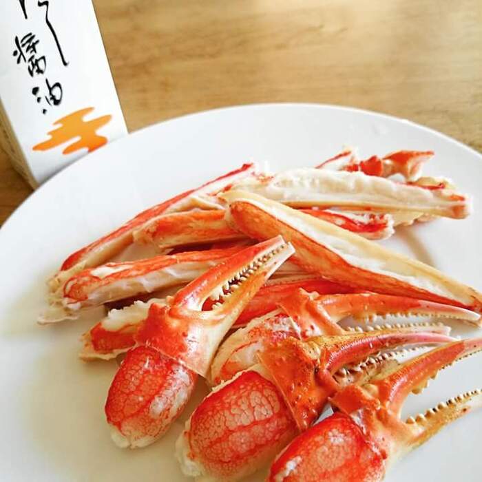 蒸し蟹はおやくそく♥