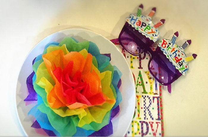 レインボーフラワー