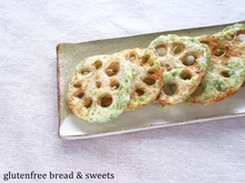 米粉でサクサク♪れんこんの磯部揚げ