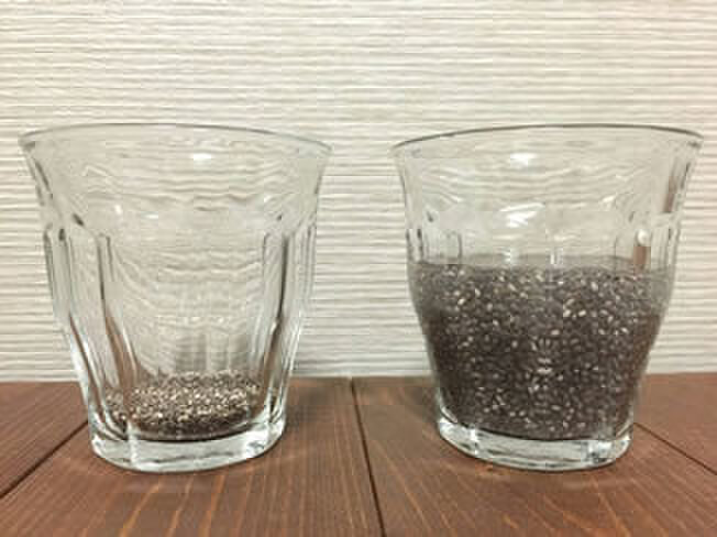 1.チアシードの準備