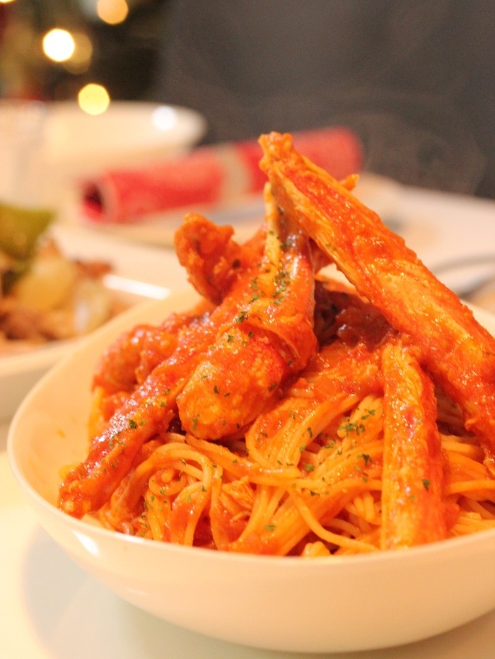 大皿でお取り分けスタイルに