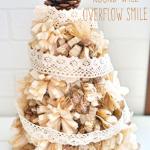 年中飾ってても可愛い!安くて簡単!!ペーパーツリー