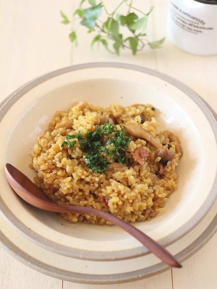 WMFの圧力鍋DE玄米カレーリゾット