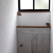 セルフDIY安くて簡単ベニアで板壁作り