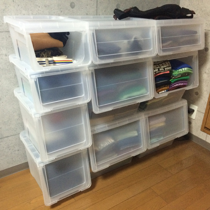 カバコで洋服の簡単収納