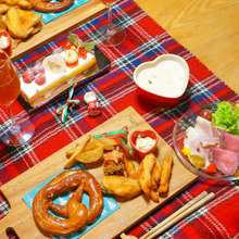 色んなイベントにも使えちゃうかも?手持ちのストールでテーブルコーディネート♪