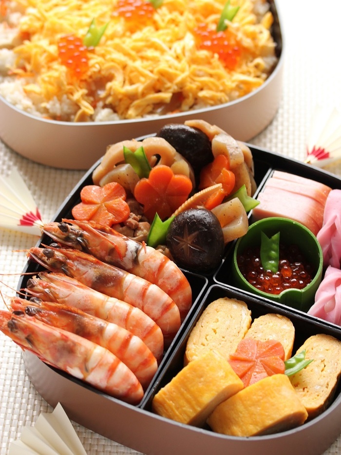 簡単☆お手軽おせち&ちらし寿司 ~お正月メニューとお茶菓子