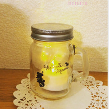 ミニメイソンジャーLEDランプ