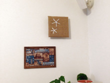 リビングの換気口回りを100均で飾り付け